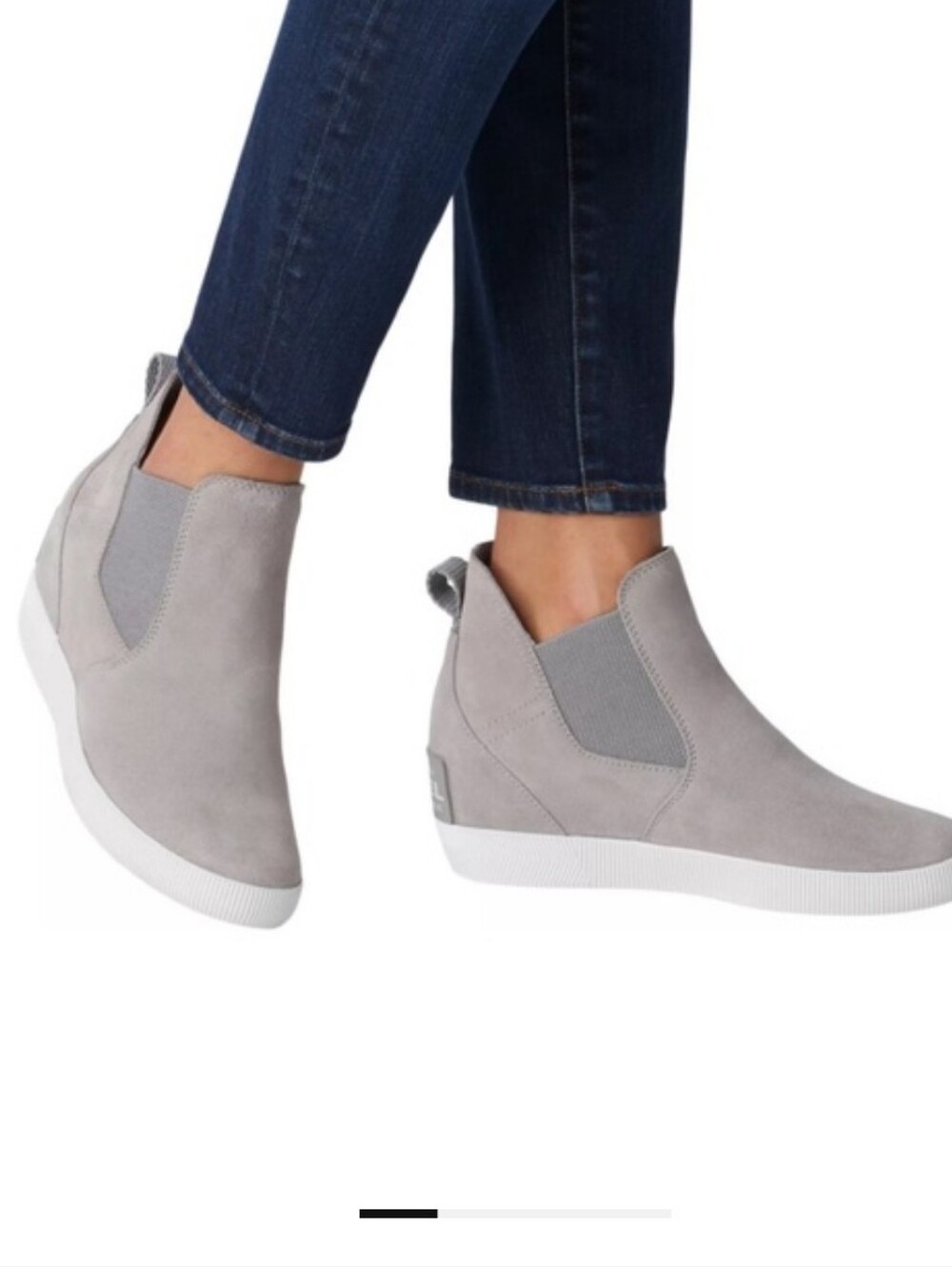 STUNNING SOREL IN AND OUT WEDGE SLIP ON BOOTS